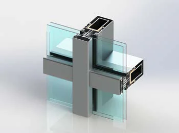 پنجره کرتین وال