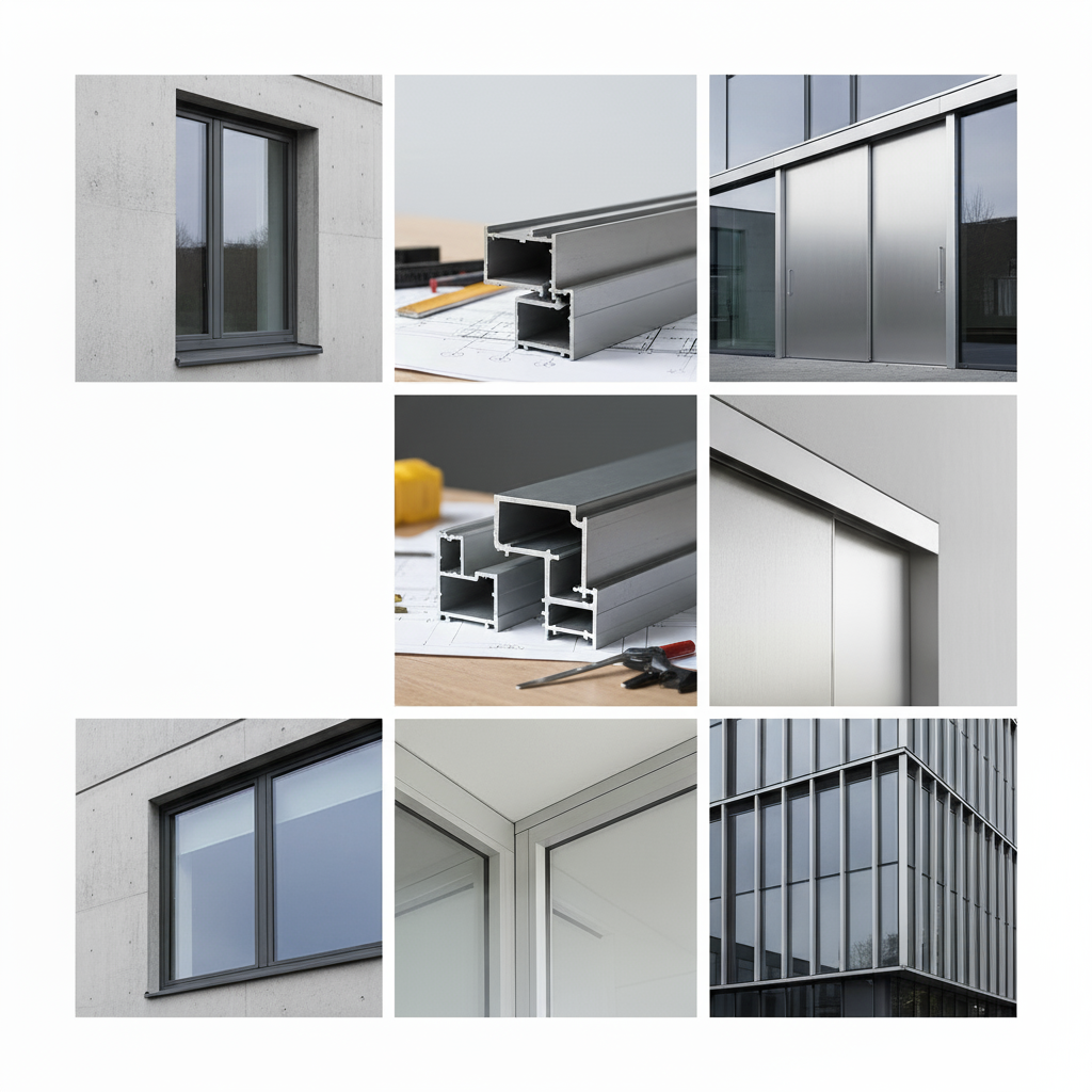 مقایسه انواع پروفیل‌های آلومینیومی و کاربردهای آن‌ها