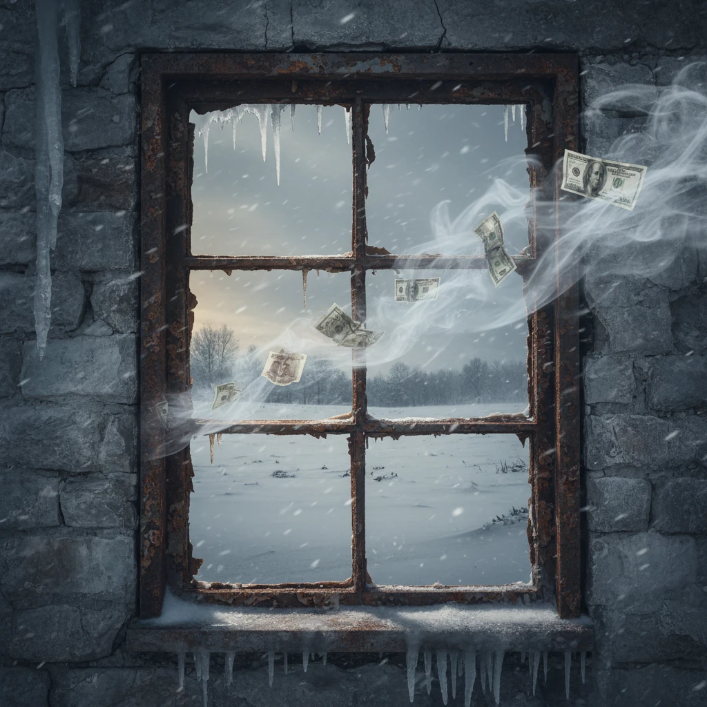 تاثیر تعویض پنجره بر کاهش قبض گاز و برق (پولی که دور می‌ریزید!)