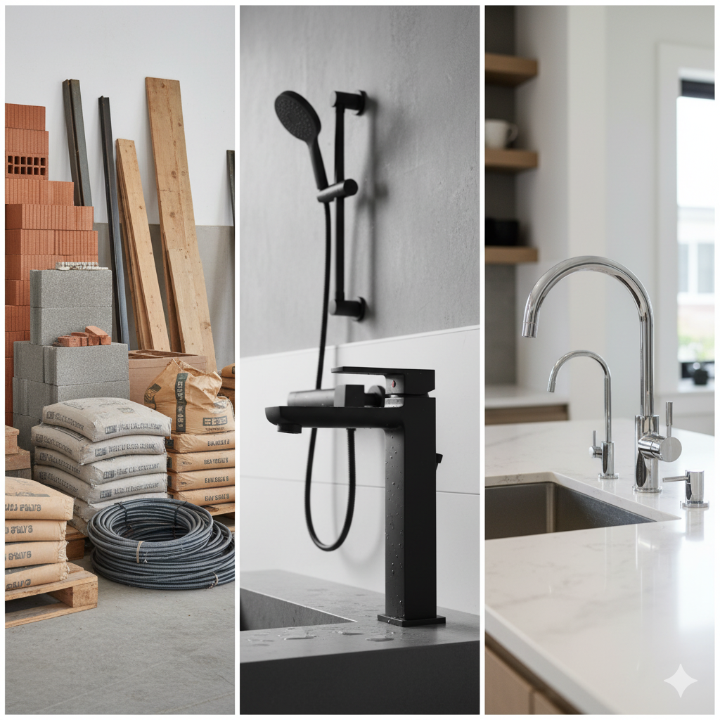 تجهیزات ساختمانی و شیرآلات