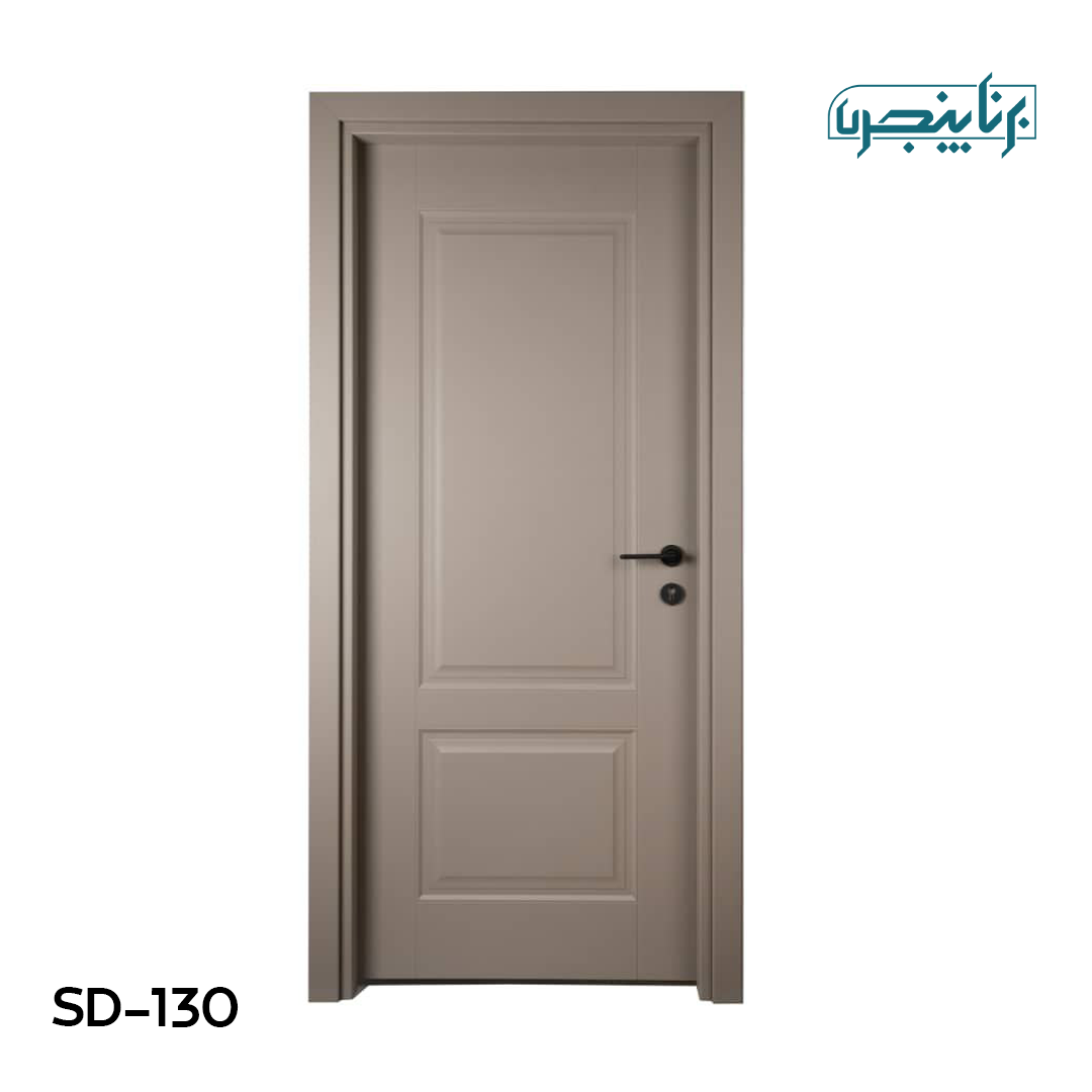 درب پلی وود سبزین درب مدل کلاسیک دو قاب SD-130