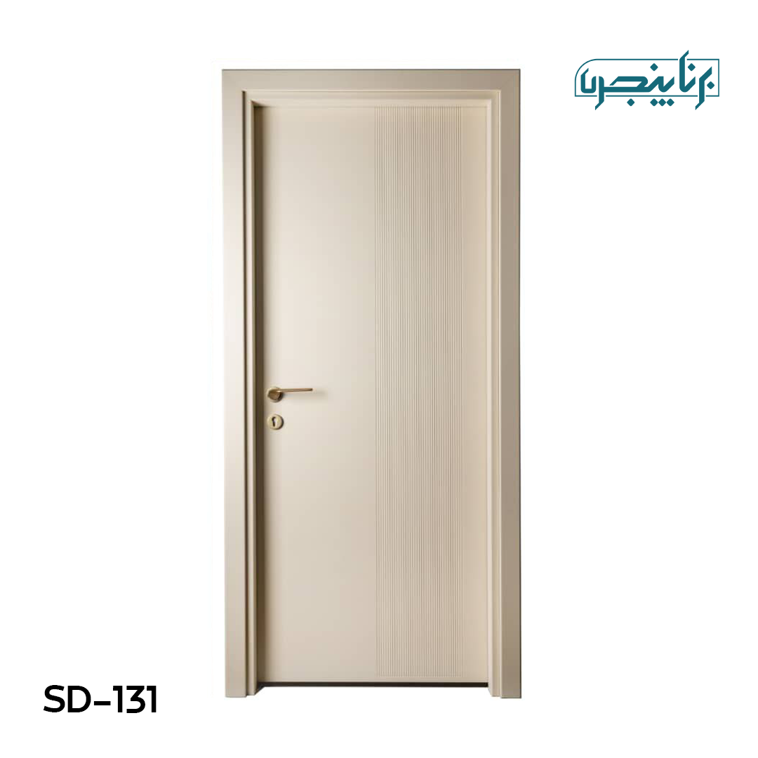 درب پلی وود سبزین درب مدل مدرن خطی SD-131